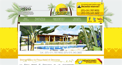 Desktop Screenshot of fincaturisticaeldescanso.com